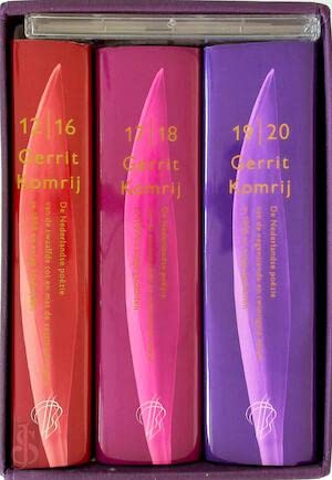 De Nederlandse poezie van de twaalfde tot en met de twintigste eeuw in 3000 en enige gedichten: 3 banden in luxe cassette (Bert Bakker bloemlezing) Books