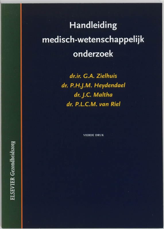 Handleiding medisch-wetenschappelijk onderzoek book