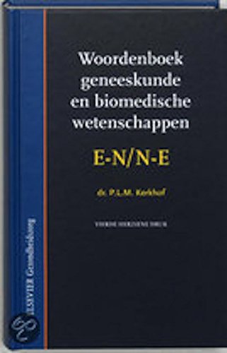 Woordenboek geneeskunde en Biomedische wetenschappen EN/NE Books