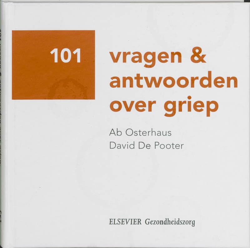 101 vragen en antwoorden over griep book