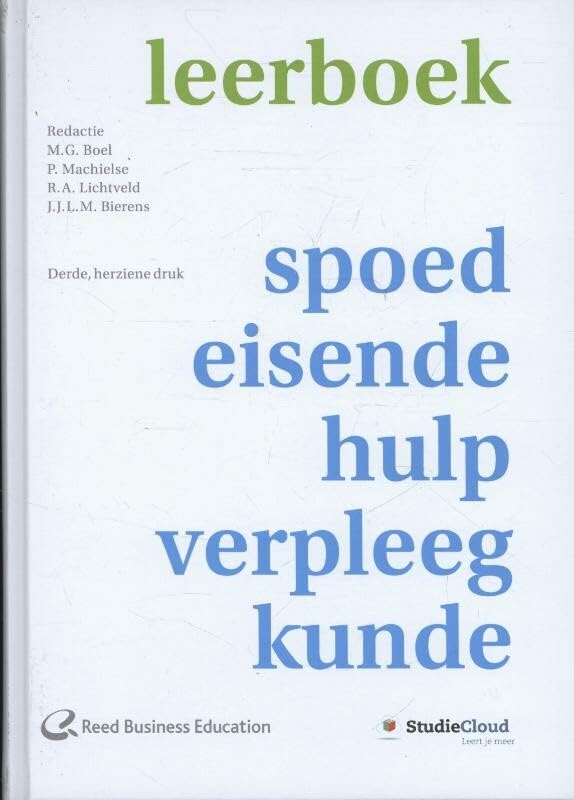 Leerboek spoedeisende-hulp-verpleegkunde book