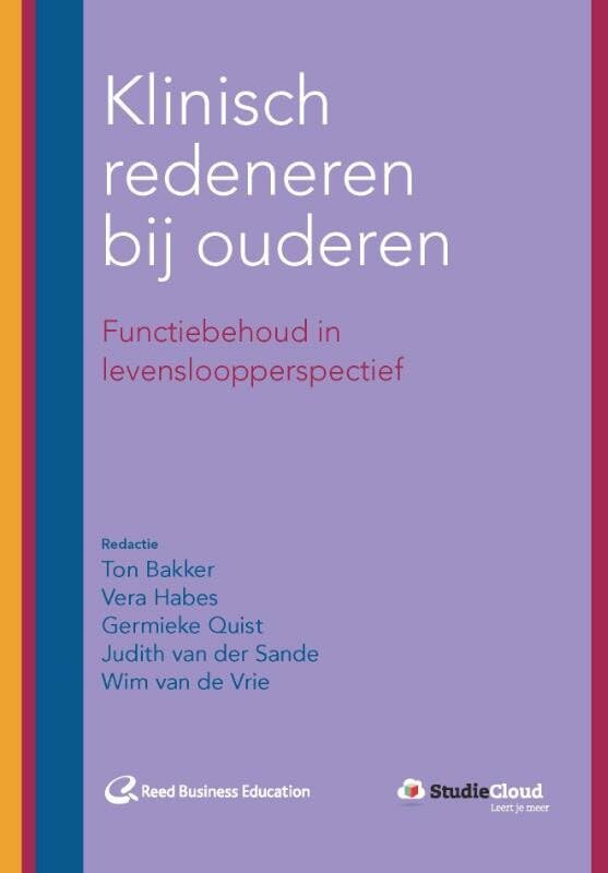 Klinisch redeneren bij ouderen: functiebehoud in levensloop perspectief book