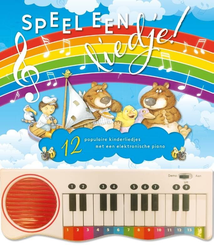 Speel een liedje!: 12 populaire kinderliedjes met een elektronische piano Children's books