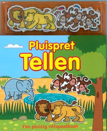 Tellen: een pluizig viltspeelboek book