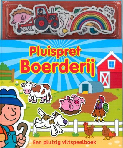 Boerderij: een pluizig viltspeelboek book