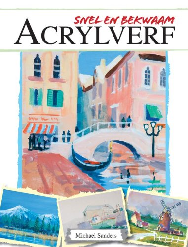 Snel en bekwaam - Acrylverf book