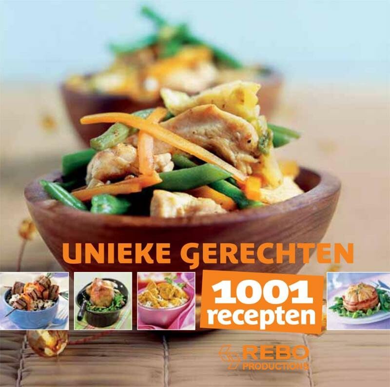 Unieke gerechten 1001 recepten book