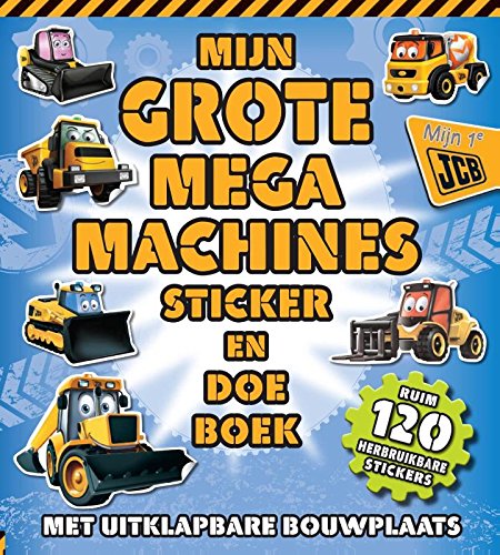 Mijn grote megamachines sticker en doe boek book