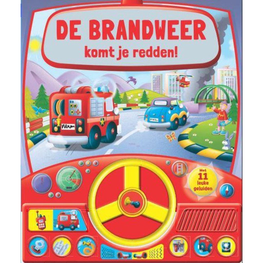De brandweer komt je redden! book
