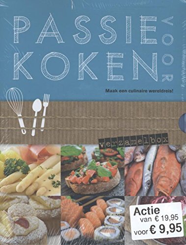 Slipcase passie voor koken: gevuld met 4 titels uit de Da's pas koken Serie Portugees - Frans - Voorgerechten - Kreeft book