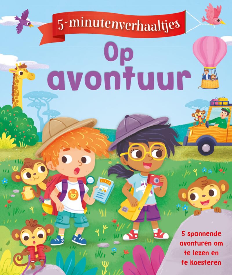 5-minutenverhaaltjes Op avontuur Children's books