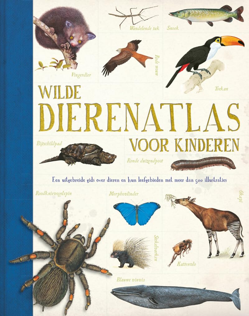 Wilde dierenatlas voor kinderen book
