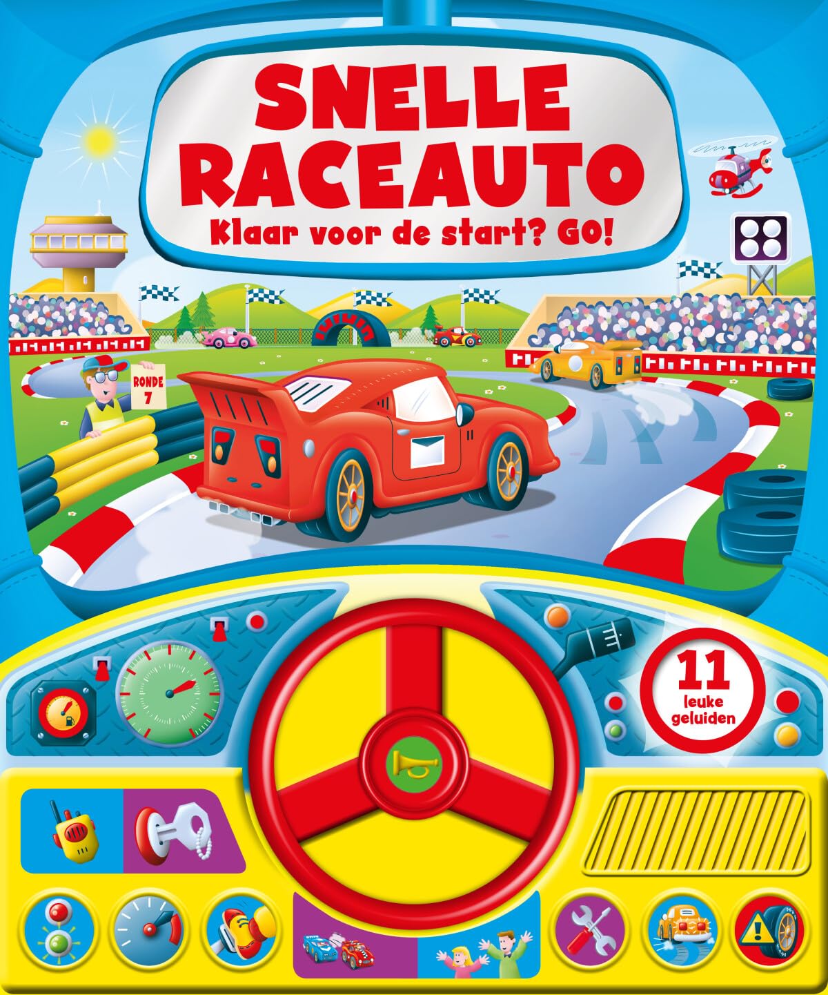 Snelle Raceauto - Geluidboek: Klaar voor de start? GO! book