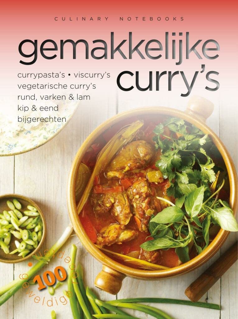 Gemakkelijke curry's: Currypasta's, vegatarische curry's, viscurry's, kip & eend, rund, varken & lam, bijgerechten book