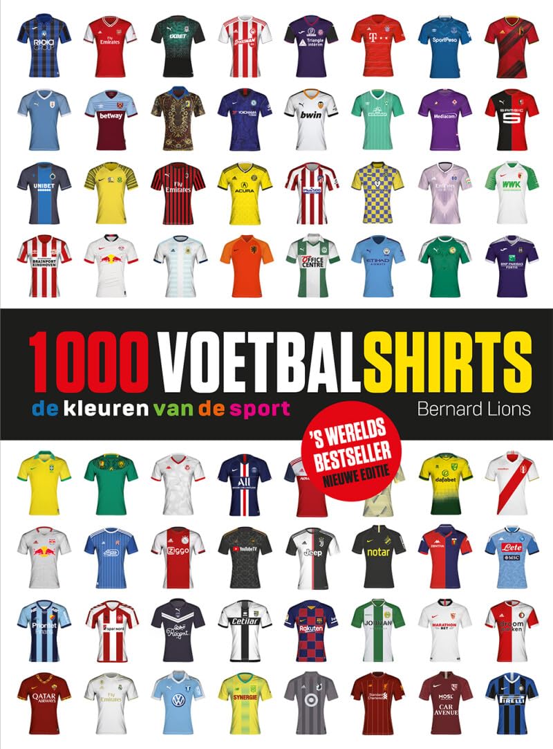 1000 voetbalshirts: de kleuren van de sport Leisure & Fun