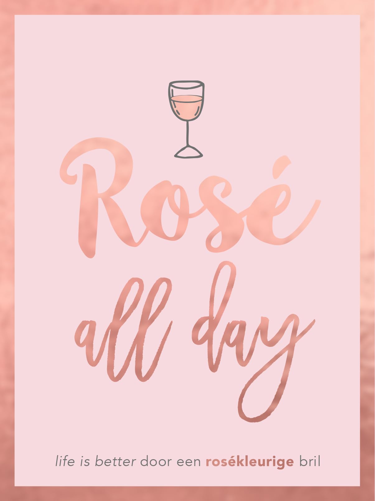 Rosé all day - cadeauboek book