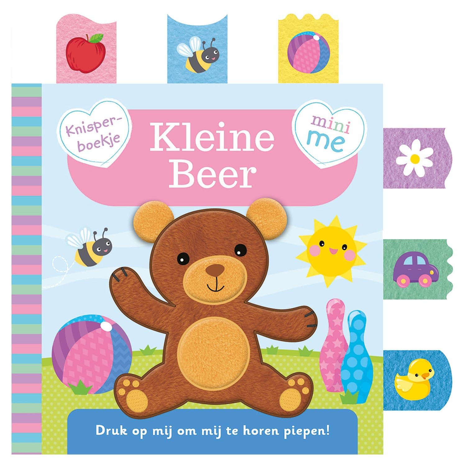 Kleine Beer - knisperboekje - mini me: Druk op mij om mij te horen piepen! book