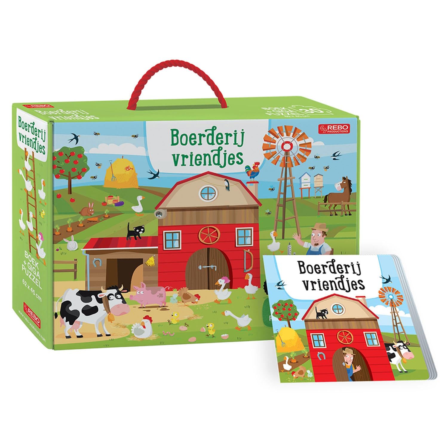 Boerderijvriendjes: Puzzel van 30 stukjes book