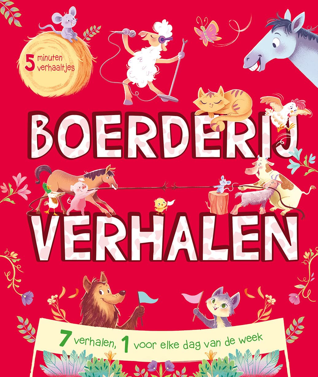 Boerderijverhalen - 5 minutenverhaaltjes: 7 verhalen, 1 voor elke dag van de week book