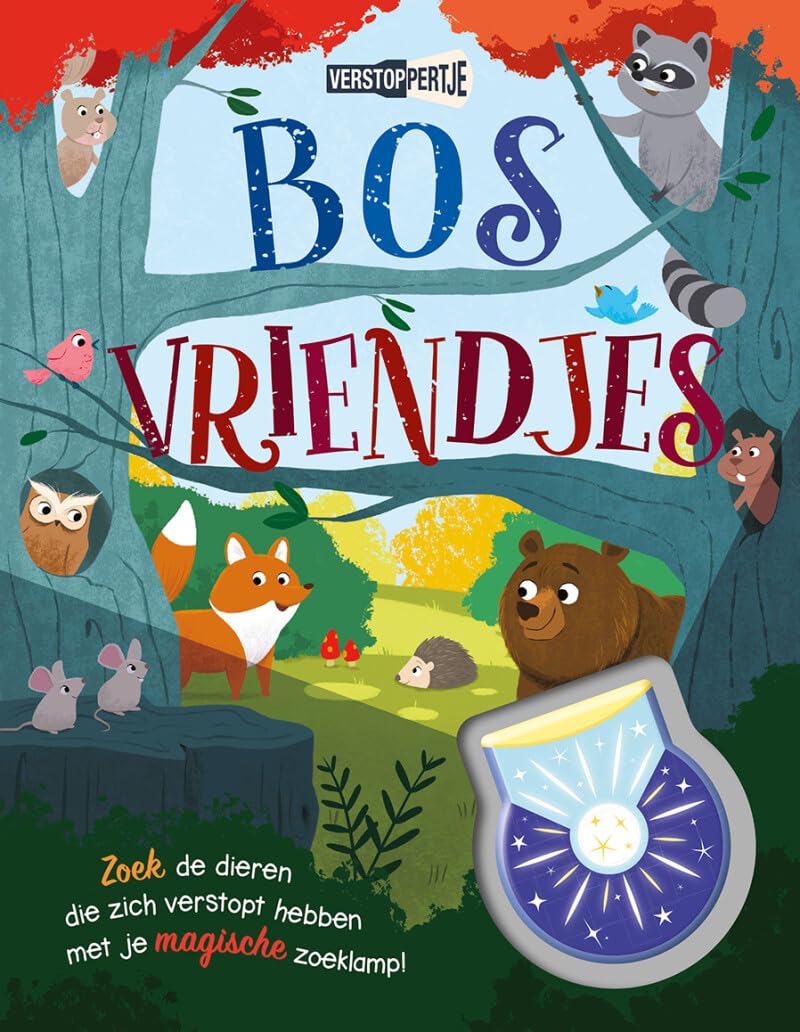 Bosvriendjes: Zoek de dieren die zich verstopt hebben met je magische zoeklamp! (Verstoppertje) Film, Art & Culture