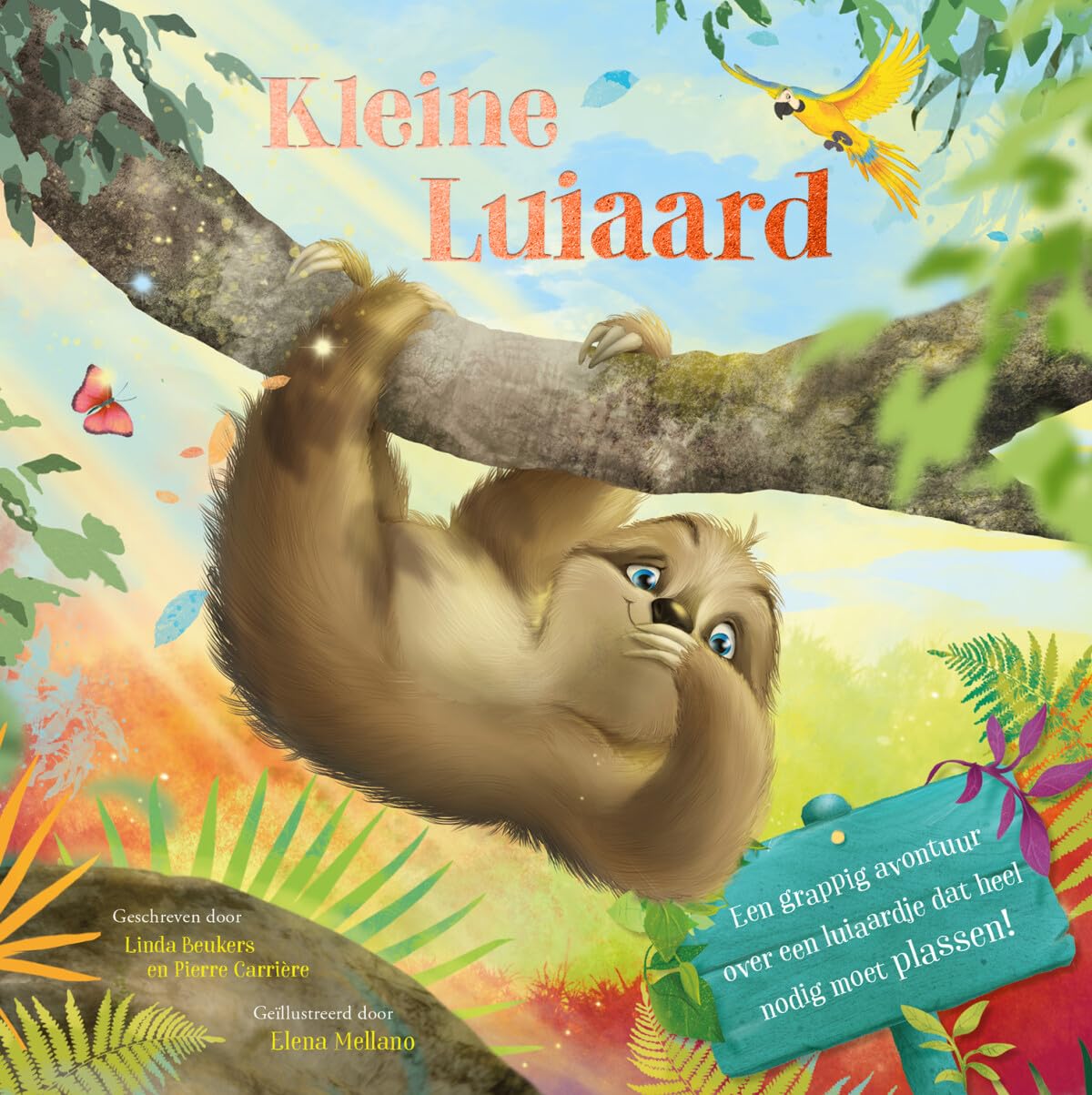 Kleine Luiaard: Een grappig avontuur over een luiaardje dat heel nodig moet plassen! book