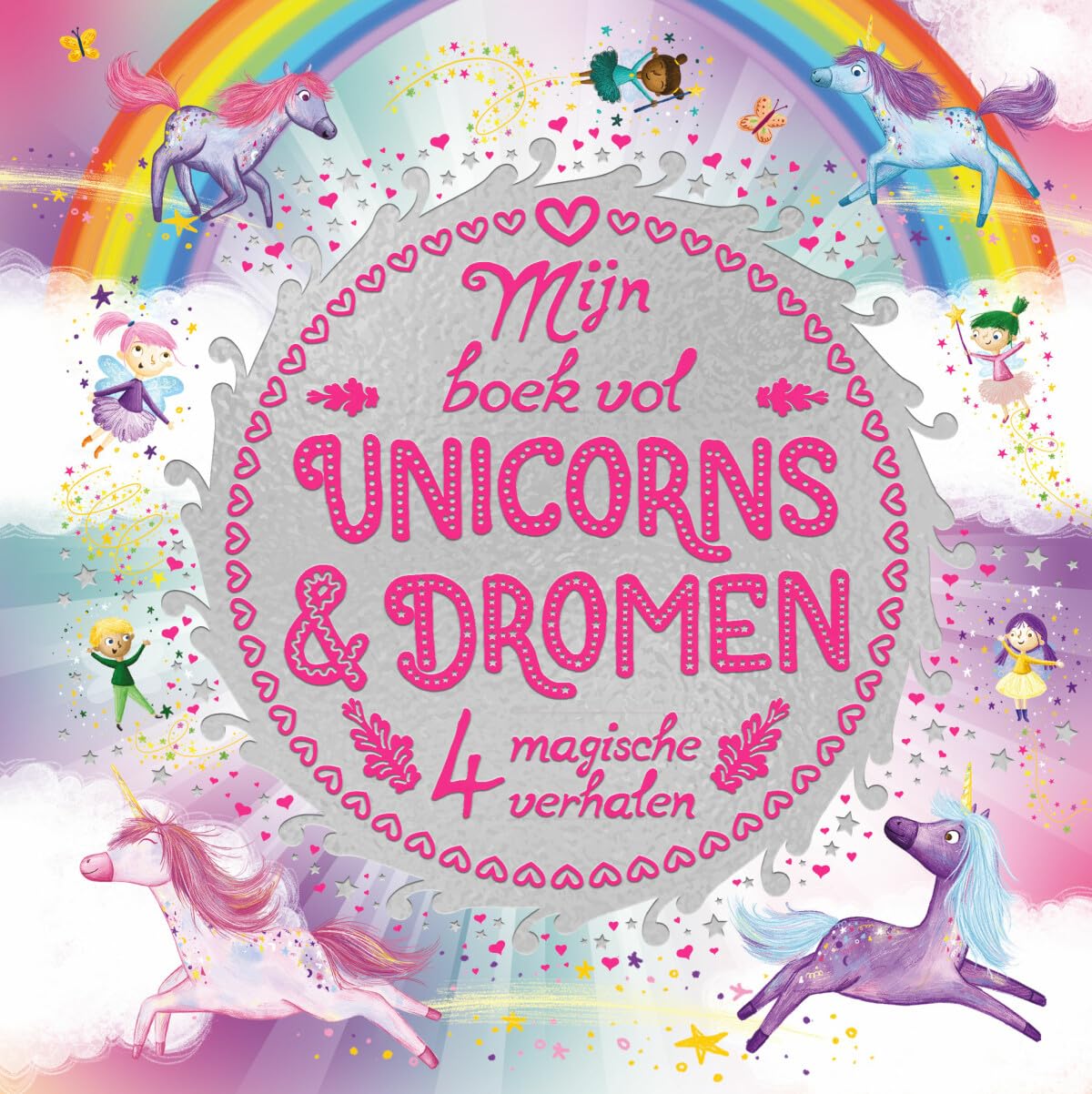 Mijn boek vol unicorns & dromen: 4 magische verhalen book
