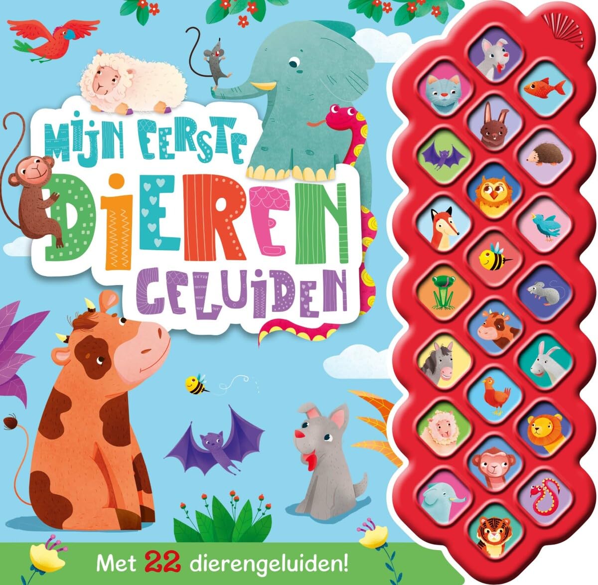 Geluidenboek - Mijn eerste dierengeluiden: Met 22 dierengeluiden! book