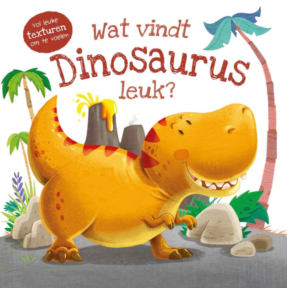 Wat vindt dinosaurus leuk?: vol leuke texturen om te voelen book