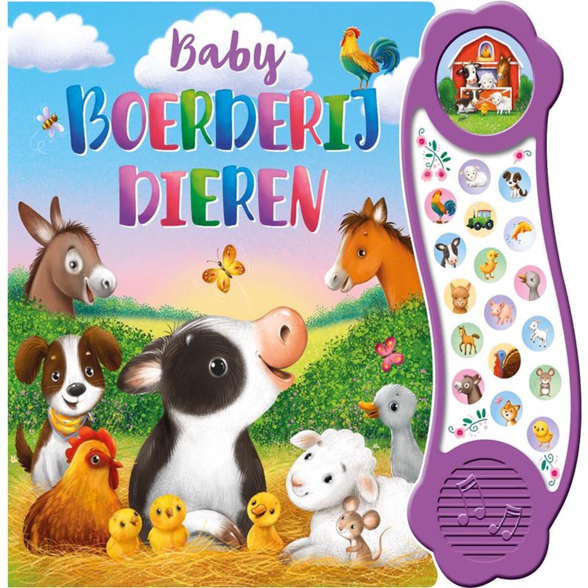 Baby boerderijdieren - Geluidenboek book