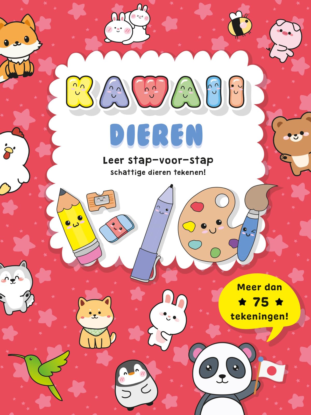 Kawaii dieren: leer stap-voor-stap schattige dieren tekenen! book