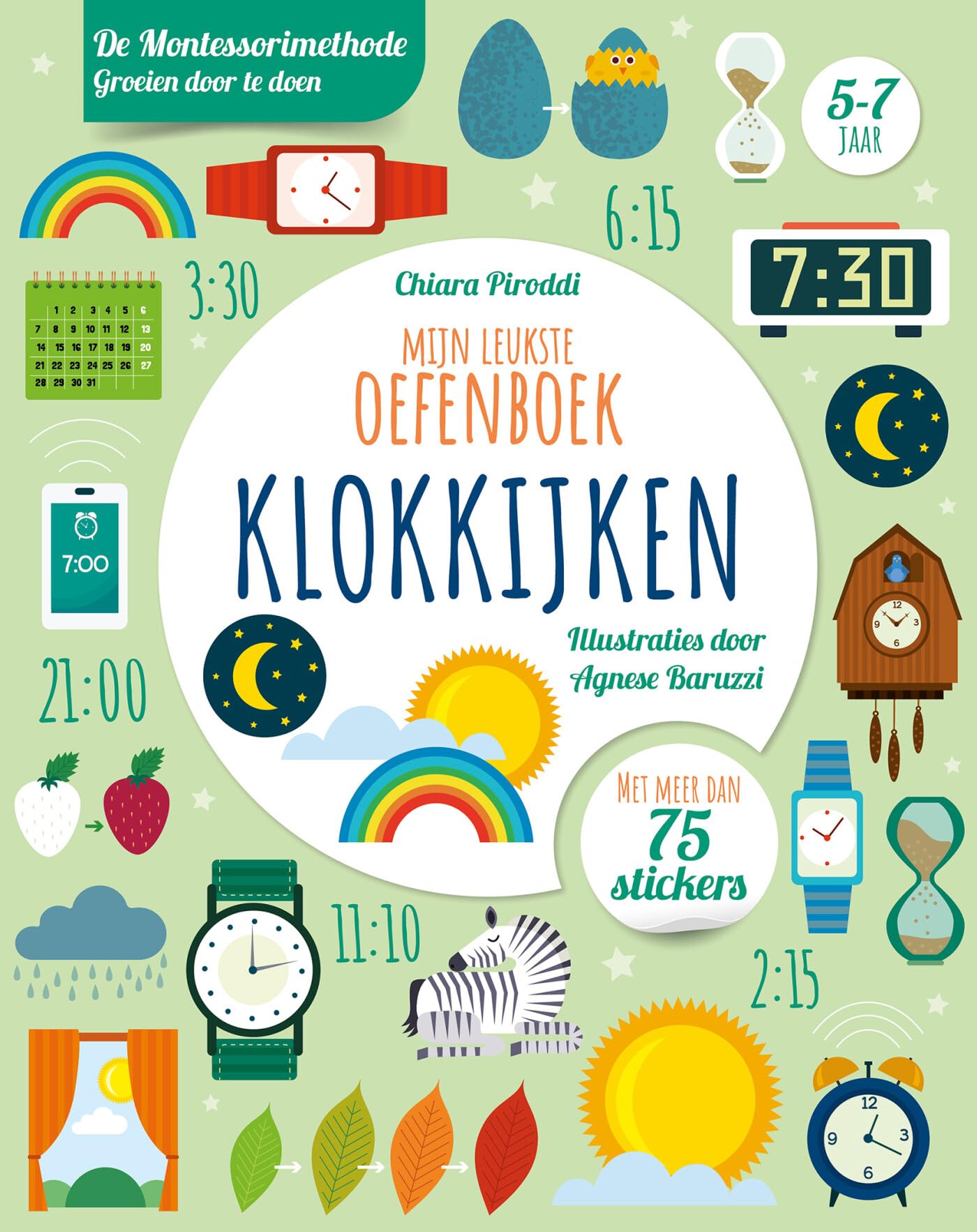 Klokkijken: Mijn leukste oefenboek book
