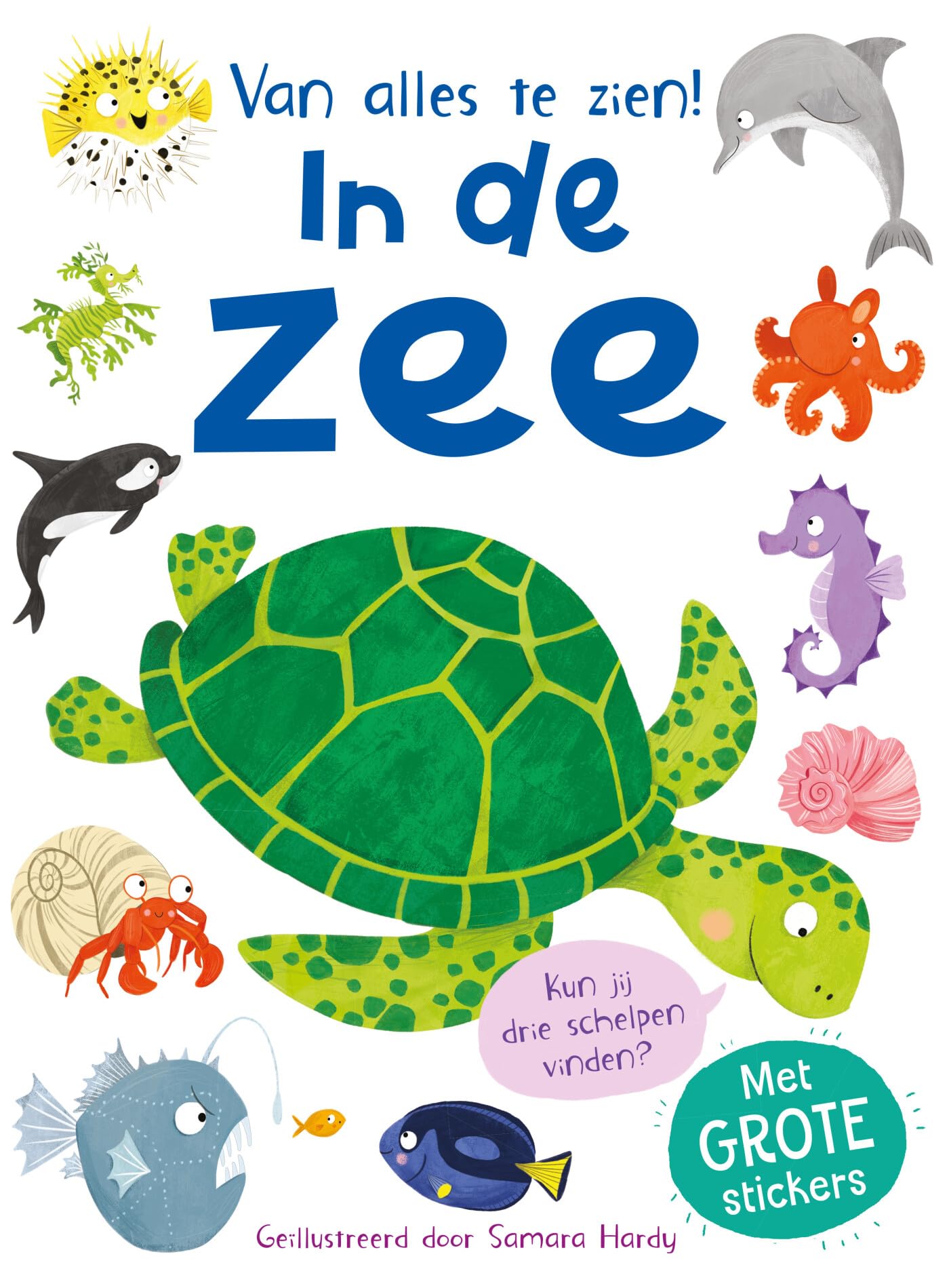 Van alles te zien! In de zee book
