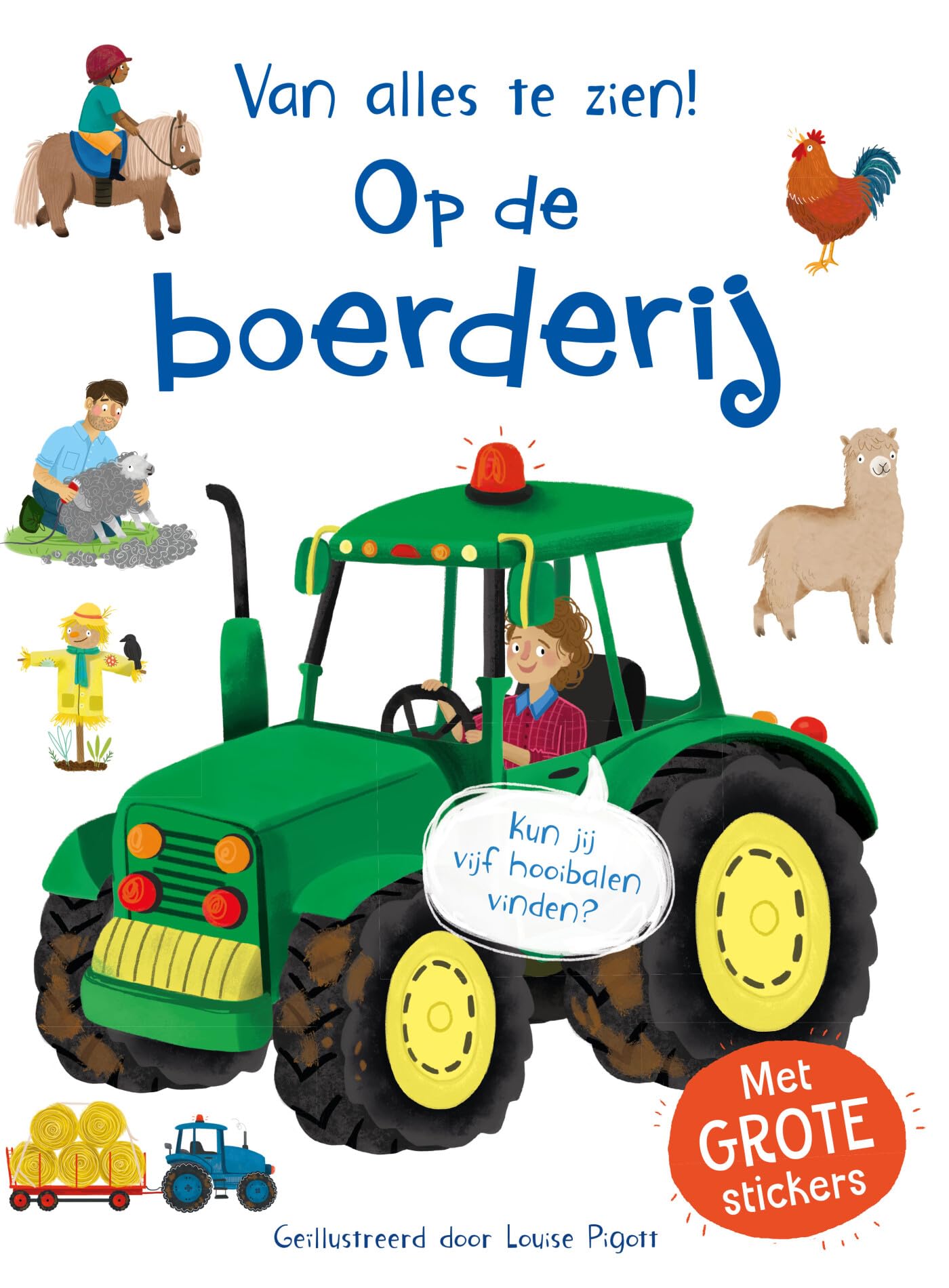Van alles te zien! Op de boerderij book