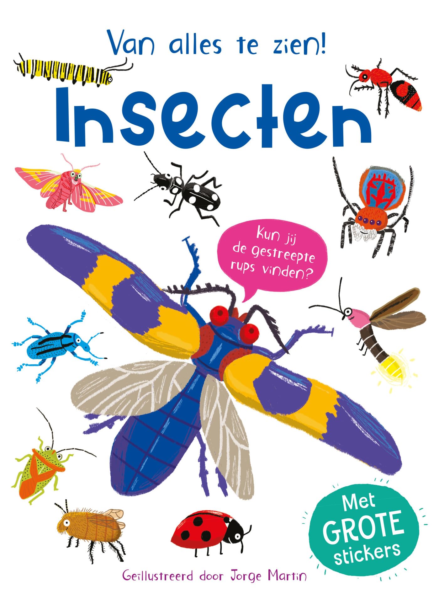 Van alles te zien! Insecten book