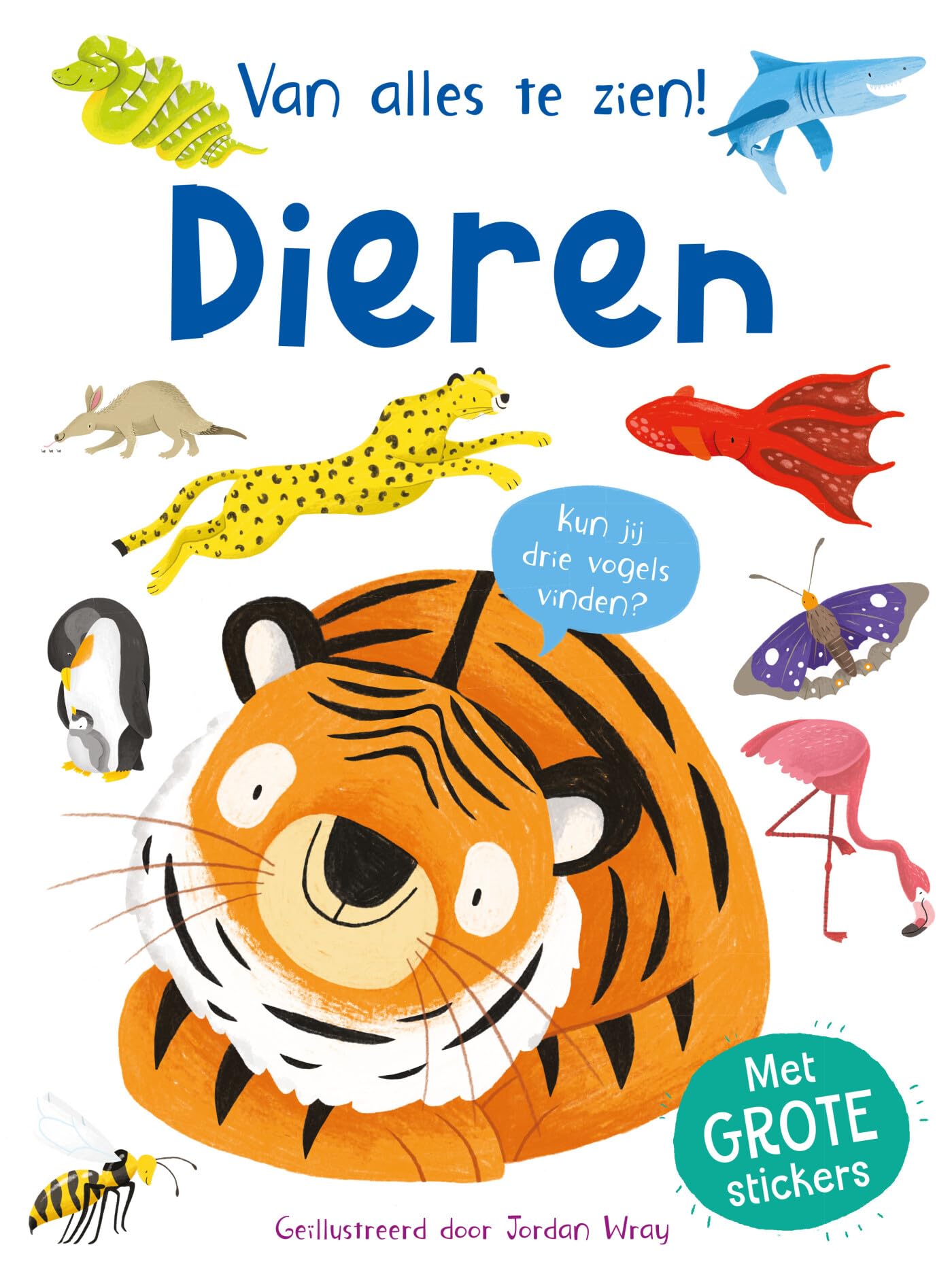Van alles te zien! Dieren book
