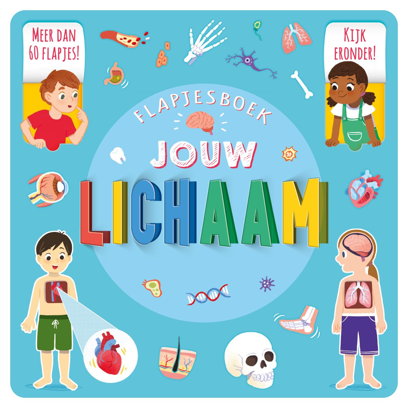 Flapjesboek Jouw lichaam: Meer dan 60 flapjes! book