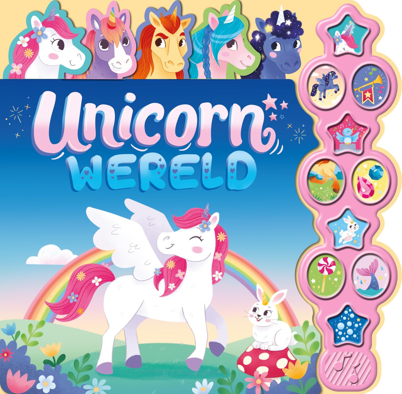 10 geluidenboek Unicornwereld book