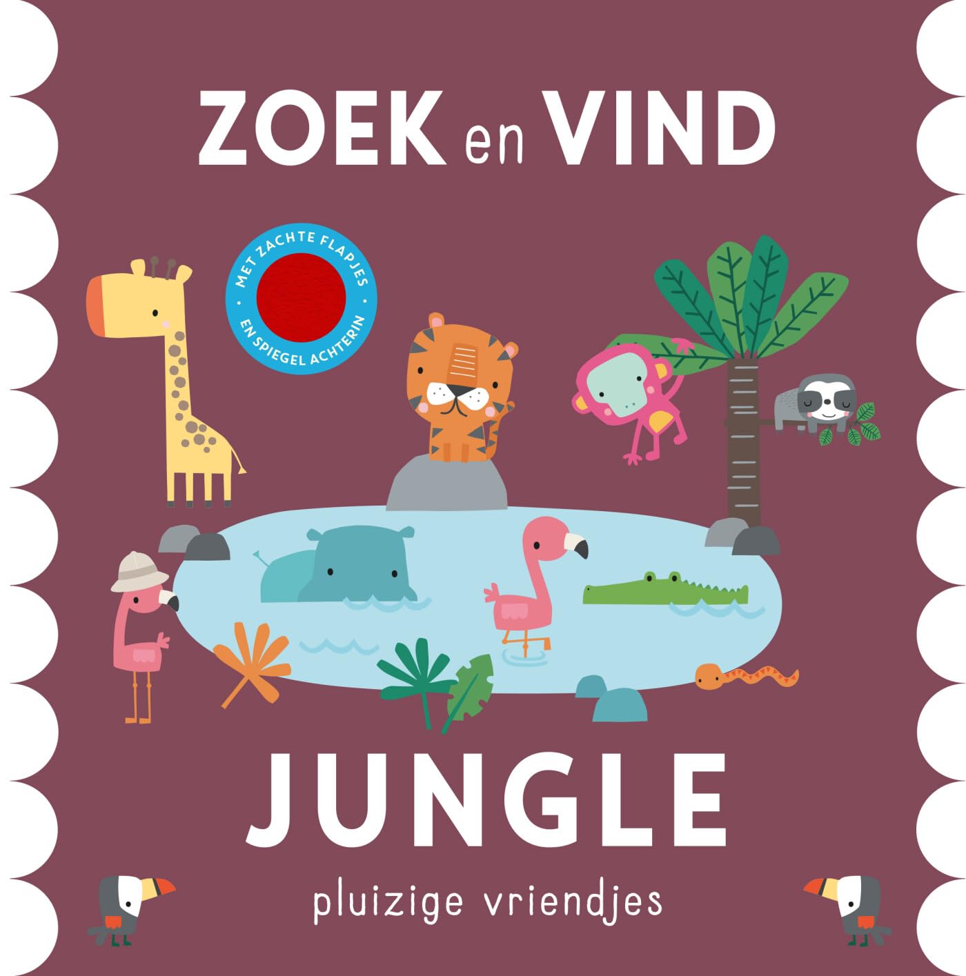 Zoek en vind Jungle: pluizige vriendjes book