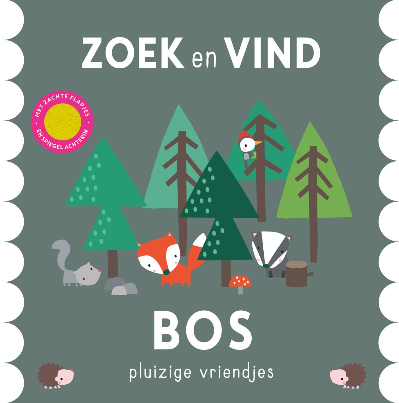 Zoek en vind Bos: pluizige vriendjes book