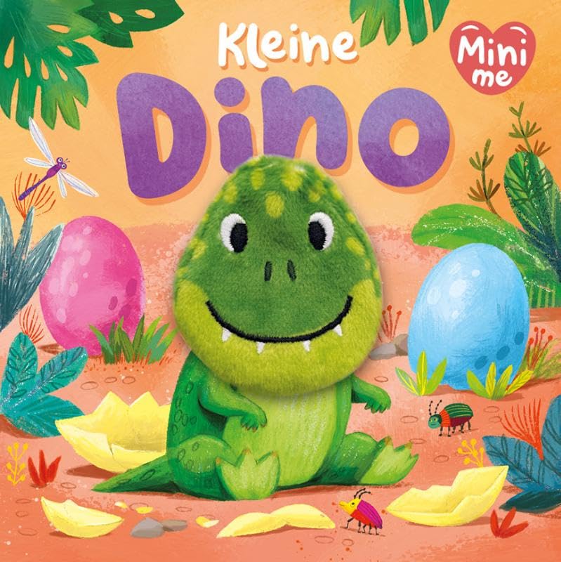 Kleine dino - Vingerpopboek book