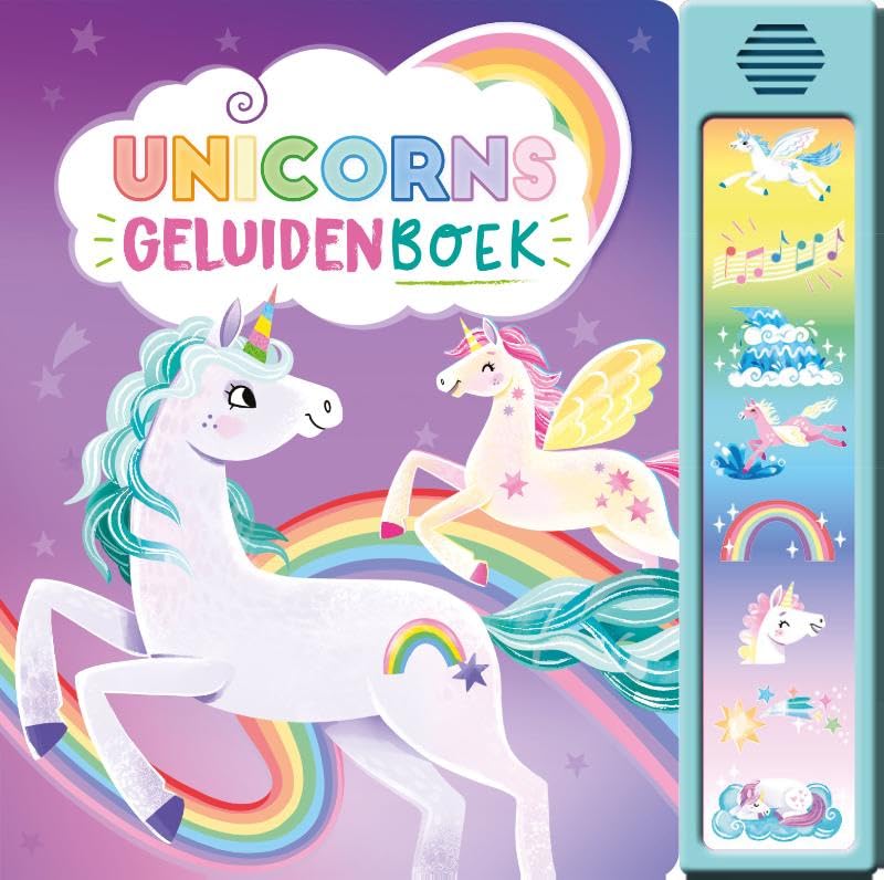 Unicorns - Geluidenboek: 8 geluiden book