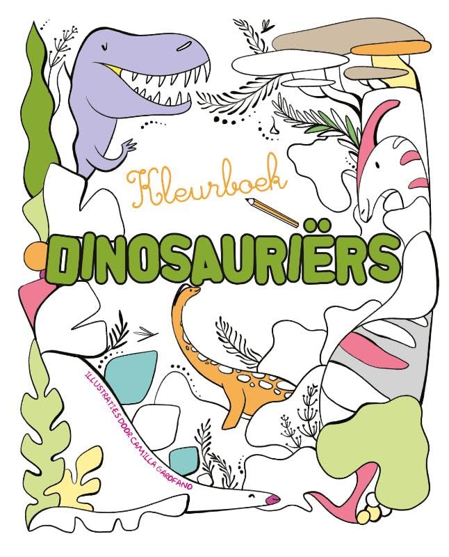 Dinosauriërs - Kleurboek Tiptoi & Games