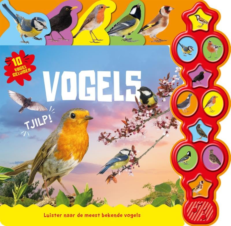 Vogels - 10-geluidenboek: Luister naar de meest bekende vogels Non-fiction