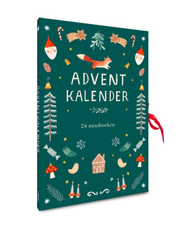 Adventkalender: Tel af naar Kerstmis met 24 miniboeken book