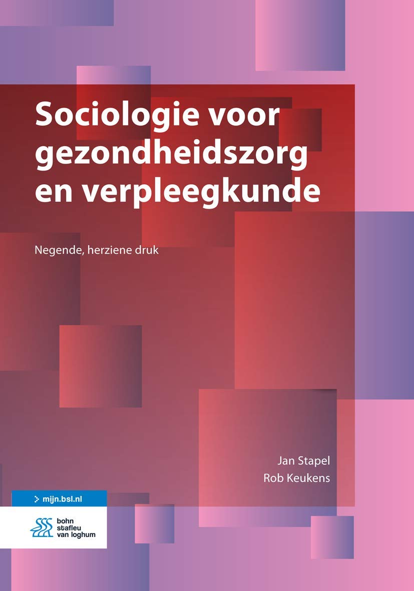 Sociologie Voor Gezondheidszorg En Verpleegkunde book