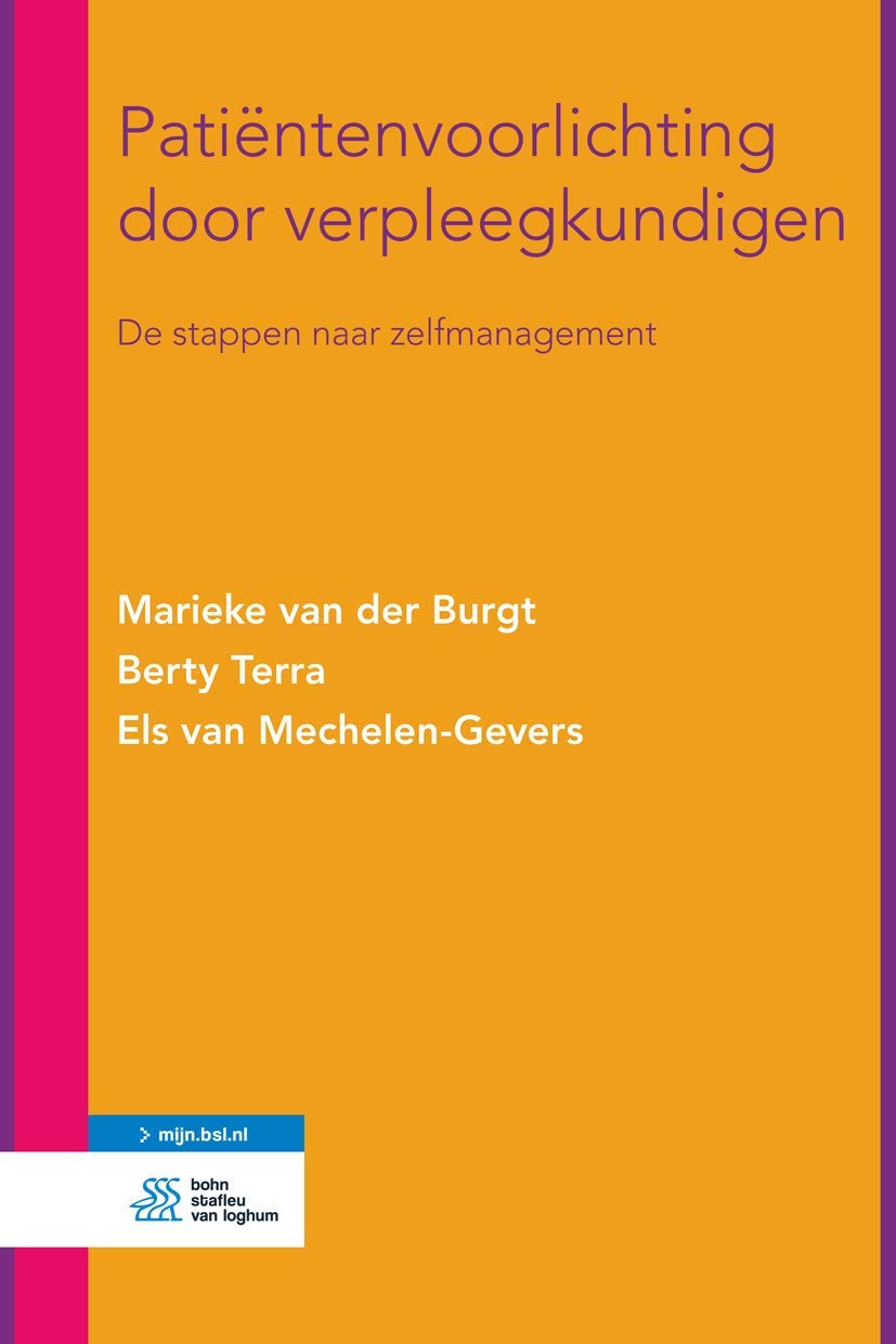 Patiëntenvoorlichting door verpleegkundigen: De stappen naar zelfmanagement book