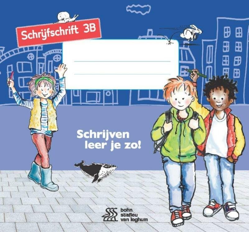 Schrijven Leer Je Zo! - Schrijfschrift 3b - Set Van 5 Stuks book