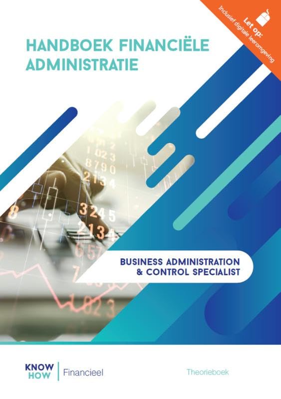 Handboek Financiele administratie incl. werkboek | editie 2024 | combipakket book