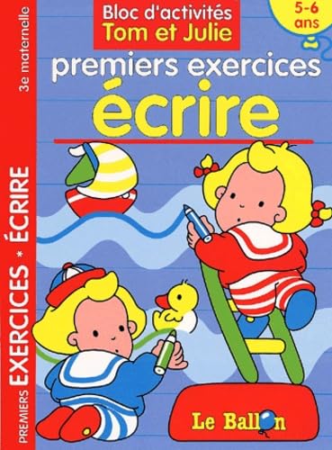 Bloc d'activités Tom et Julie : premiers exercices écrire (5-6 ans) Books