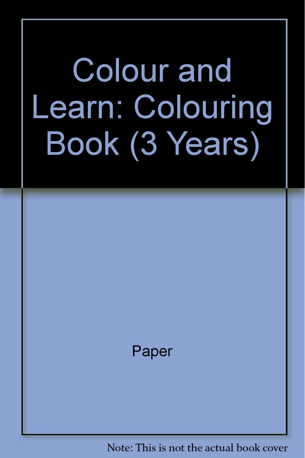 Product Image: Colour and Learn: Colouring Book (3 Years)